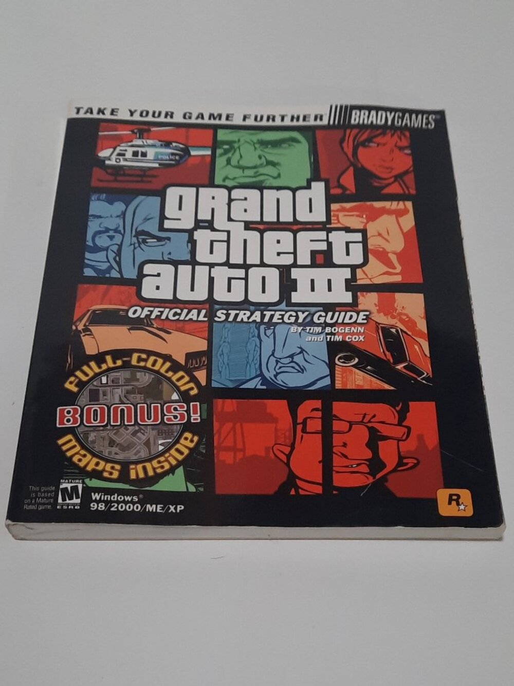 Grand Theft Auto III Official Strategy Guide PC BradyGames GTA 3 2002